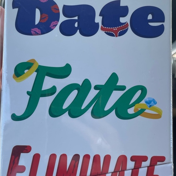 Date,Fate, Eliminate Game‎ -part card game by: what do you meme? Hilarious game - Picture 1 of 2